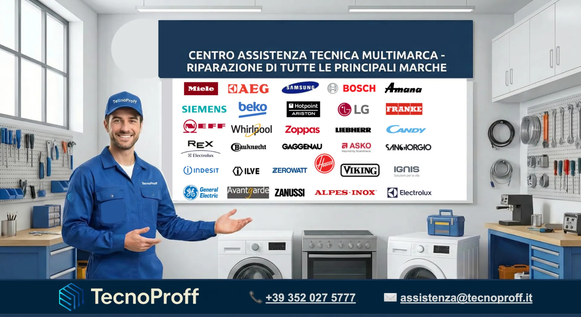 Assistenza e riparazione elettrodomestici a Trento