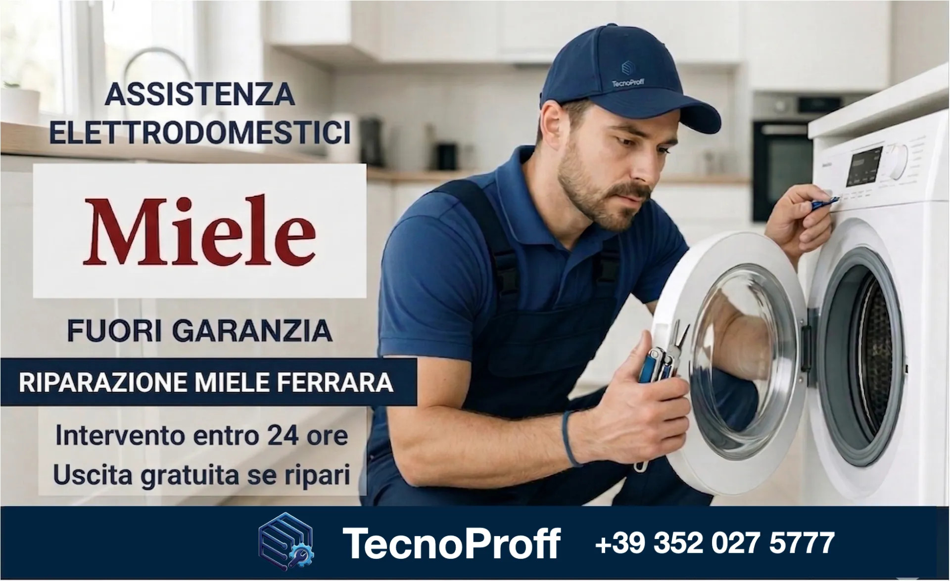 Assistenza Miele Ferrara riparazione elettrodomestici a domicilio tecnico specializzato